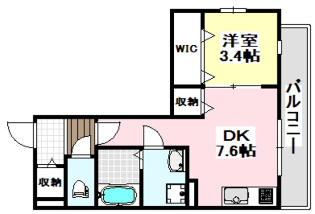 メゾンブランの物件間取画像