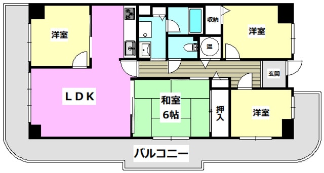 アーク茨木の物件間取画像