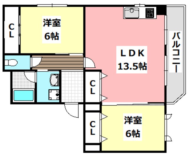 メゾンI.S.Yの物件間取画像