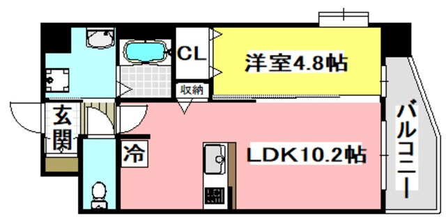 スプランディッド茨木天王の物件間取画像