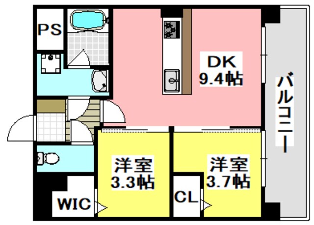 スプランディッド茨木天王の物件間取画像