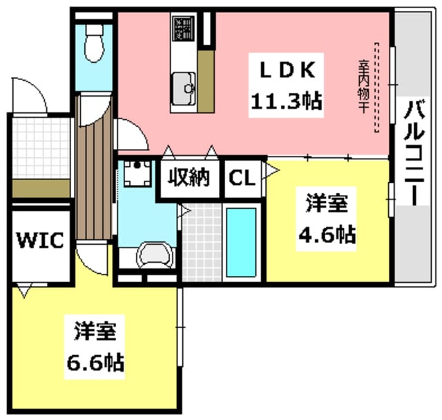 グレイスソフィア千里丘の物件間取画像