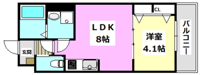 オルタンシアキューブの物件間取画像