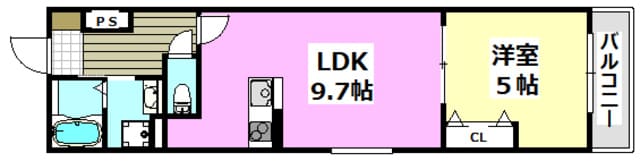 アート茨木Ⅱの物件間取画像