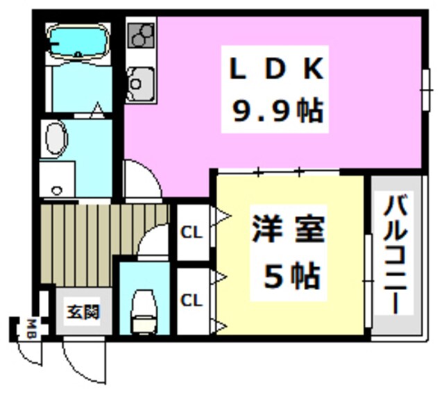 フジパレス正雀本町サウスの物件間取画像