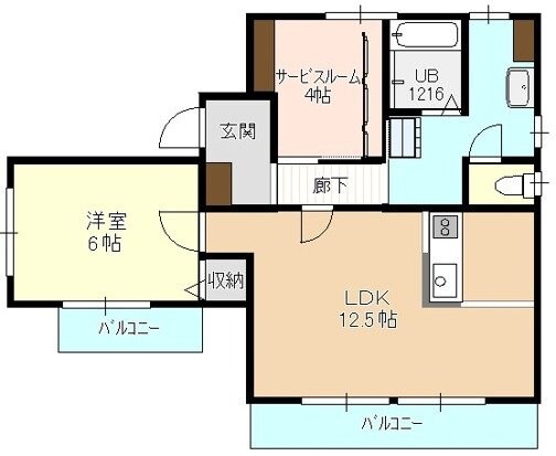 印場駅 徒歩12分 2階の物件間取画像