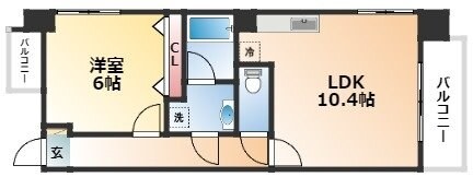 ルミナス城見★の物件間取画像