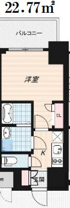 レオンコンフォート神戸駅前の物件間取画像