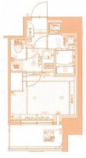 エスリード神戸三宮の物件間取画像