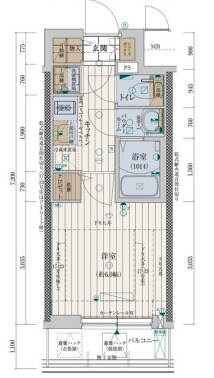 レジュールアッシュ神戸ハーバーランドの物件間取画像