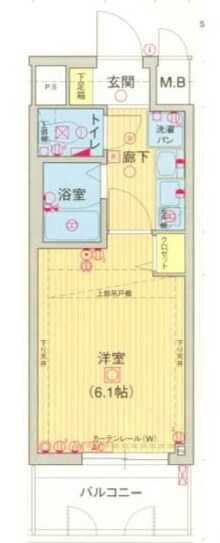 エステムコート神戸西2の物件間取画像