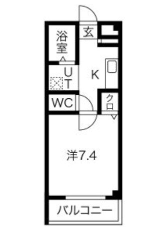 パラッツォ春日野の物件間取画像