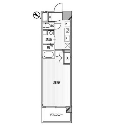 アルファレガロ神戸ウエストの物件間取画像