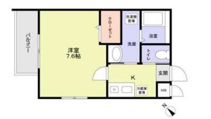 ワコーレヴィータ神戸駅WESTの物件間取画像