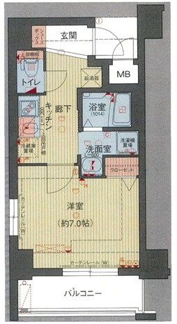 ロイスグラン神戸下沢通の物件間取画像