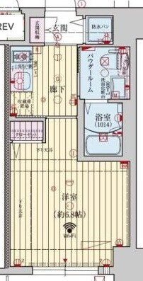 ファーストフィオーレ神戸元町の物件間取画像