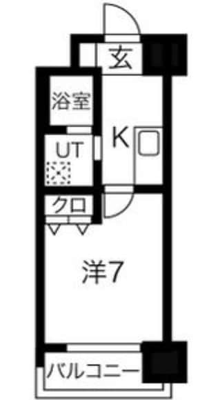 アドバンス神戸プラージュの物件間取画像