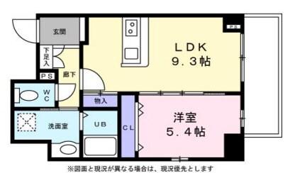 ジュネス北野の物件間取画像