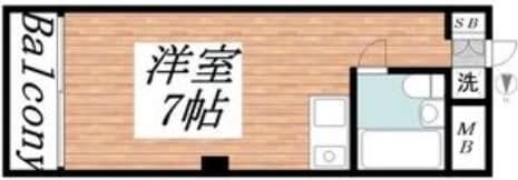 物件間取画像