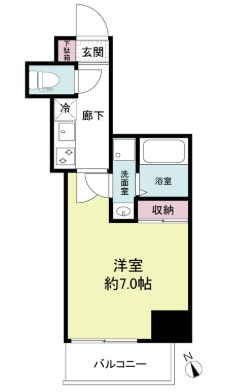 セレニテ兵庫エクラの物件間取画像