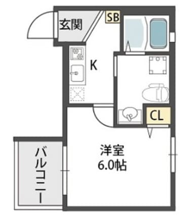 ワコーレヴィータ神戸中山手の物件間取画像