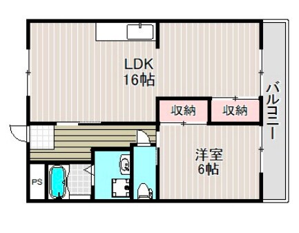 リッチウォーク大倉山の物件間取画像