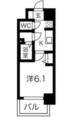 ファステート神戸ハーバーランドの物件間取画像