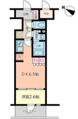 神戸元町ノアの物件間取画像