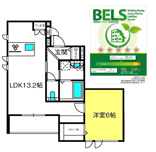 西大宮駅 徒歩2分 2階の物件間取画像