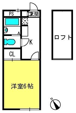 大宮駅 徒歩26分 1階の物件間取画像