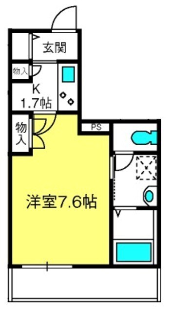 大宮駅 徒歩10分 2階の物件間取画像