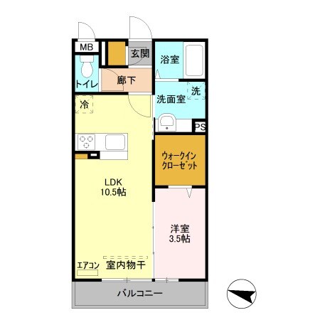 ステラタウン　スピカの物件間取画像