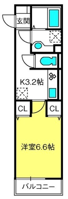 西大宮駅 徒歩7分 1階の物件間取画像