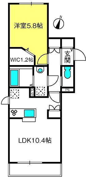 東浦和駅 徒歩11分 3階の物件間取画像