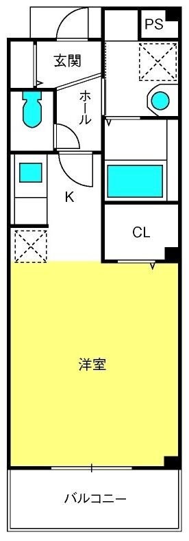 越谷駅 徒歩15分 1階の物件間取画像