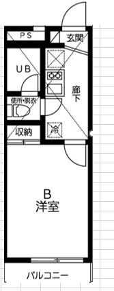 浦和駅 徒歩13分 4階の物件間取画像