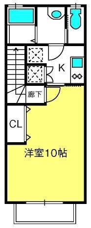 トリエステの物件間取画像