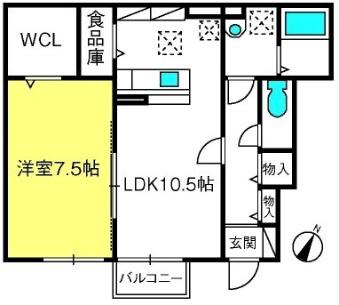 浦和駅 バス16分  中尾陸橋下車：停歩5分 1階の物件間取画像