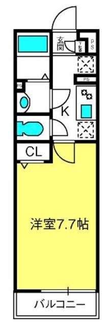 与野駅 徒歩6分 1階の物件間取画像