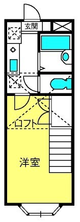 大宮駅 徒歩10分 2階の物件間取画像