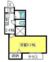 宮原駅 徒歩4分 1階の物件間取画像