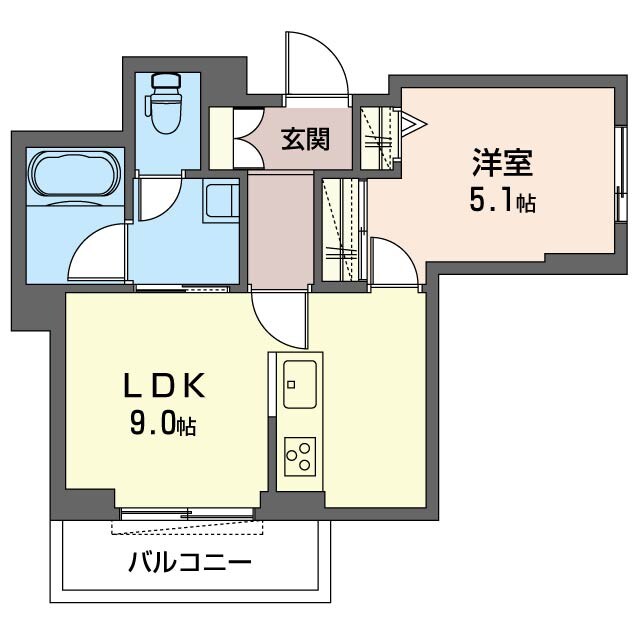 大宮駅 徒歩16分 3階の物件間取画像