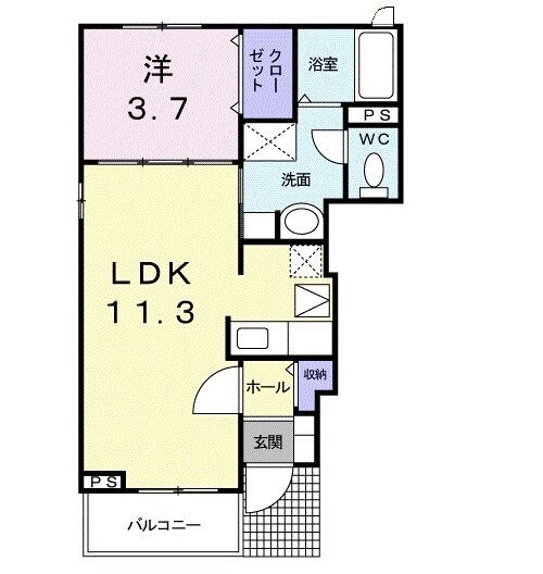 戸塚安行駅 徒歩10分 1階の物件間取画像