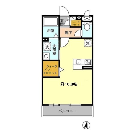 新越谷駅 徒歩13分 1階の物件間取画像