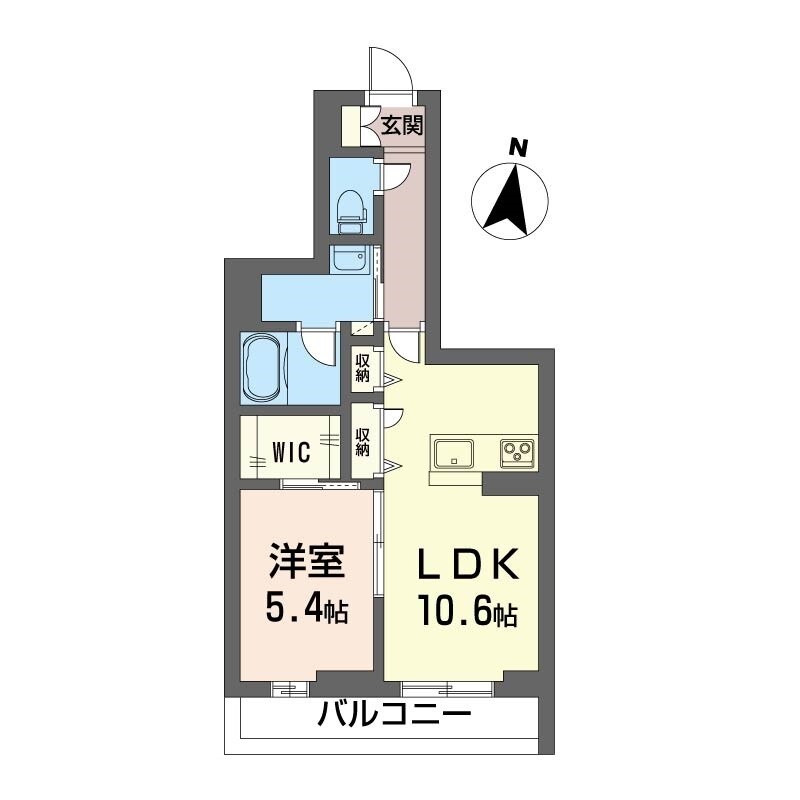 鉄道博物館駅 徒歩4分 3階の物件間取画像