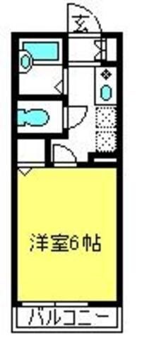 宮原駅 徒歩10分 1階の物件間取画像