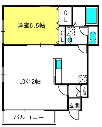 大宮駅 徒歩22分 1階の物件間取画像