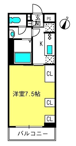 大宮駅 徒歩7分 1階の物件間取画像