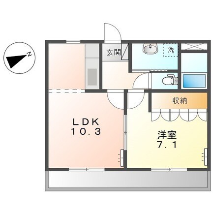 戸塚安行駅 徒歩16分 2階の物件間取画像