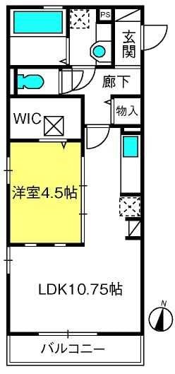 スクエア　レイクの物件間取画像